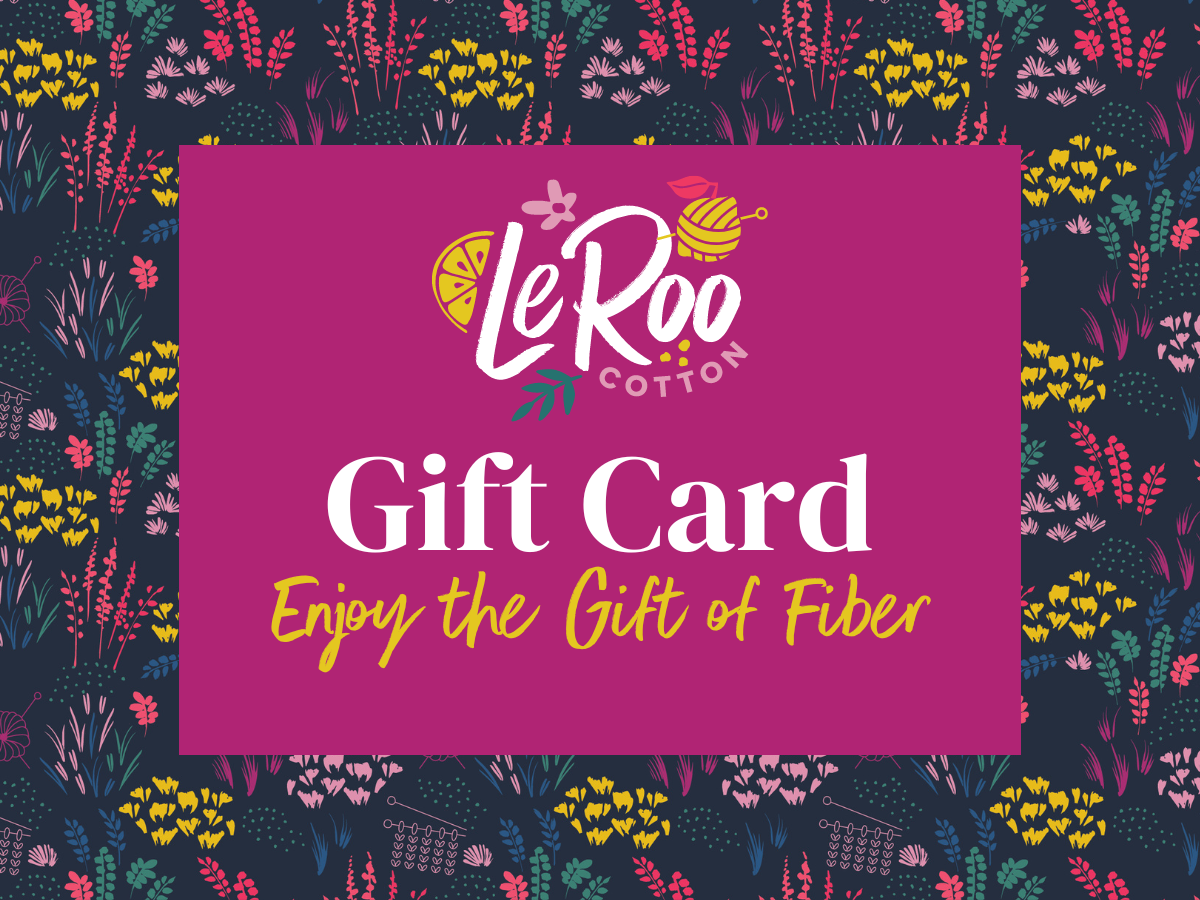 LeRoo Cotton Gift Card