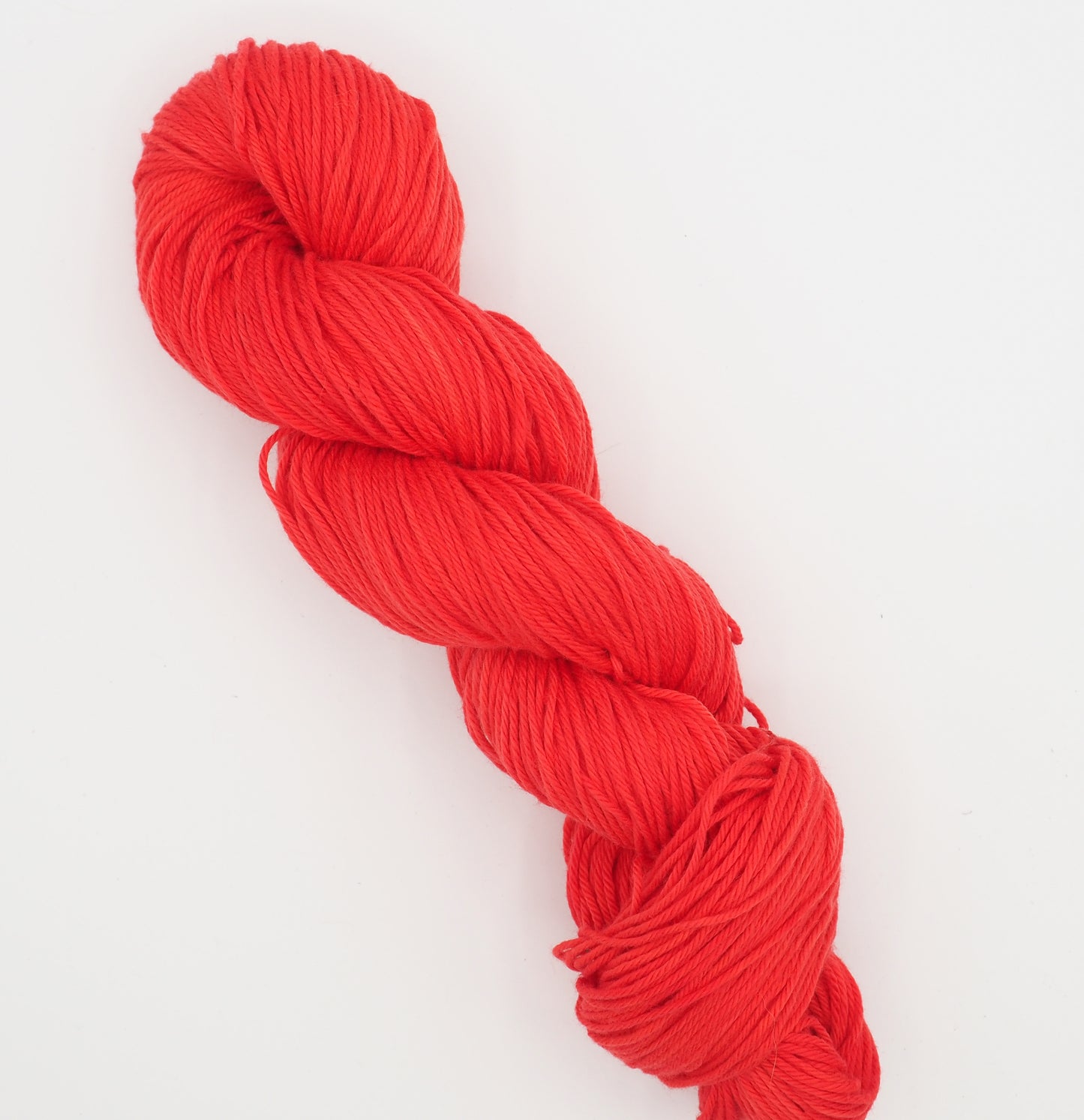 Blood Orange - OOAK - Organic Cotton DK