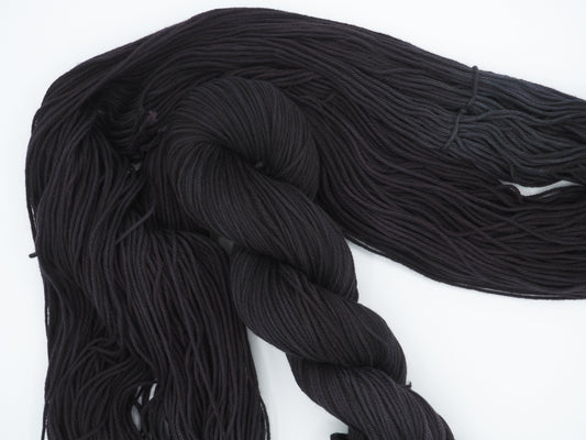 Black OOAK - Organic Cotton DK