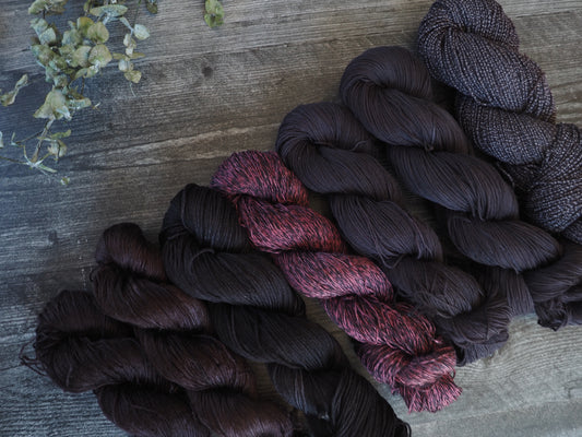 Black Trumpet (also It All Ends Today)  - Dyed to Order *Please allow 2-3 weeks for dyeing*