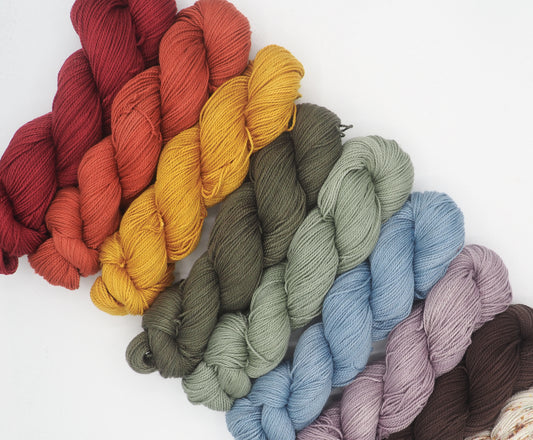 Foragers 25g and 50g skeins - *Please allow 4 weeks for dyeing*