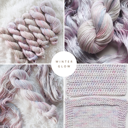 Winter Glow - Dyed to Order *Please allow 8 weeks for dyeing*