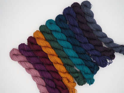 Dark & Stormy 25g skeins - *Please allow 4 weeks for dyeing*