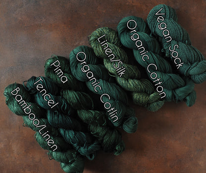 Dark & Stormy 25g skeins - *Please allow 4 weeks for dyeing*