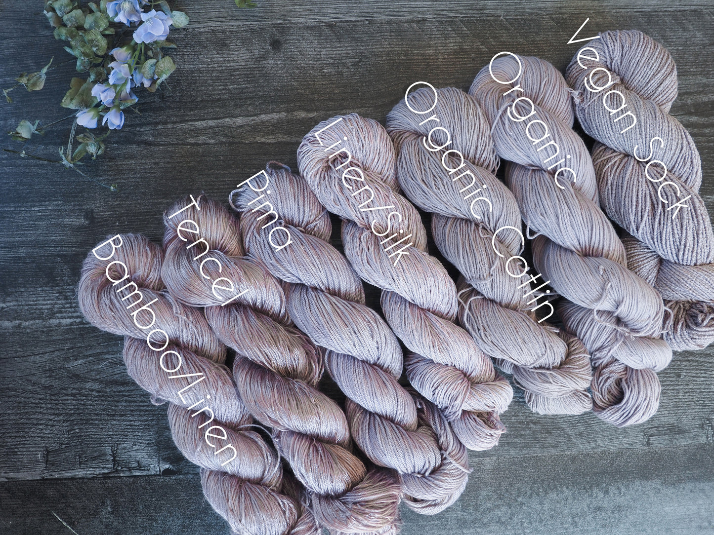 Foragers 25g and 50g skeins - *Please allow 4 weeks for dyeing*