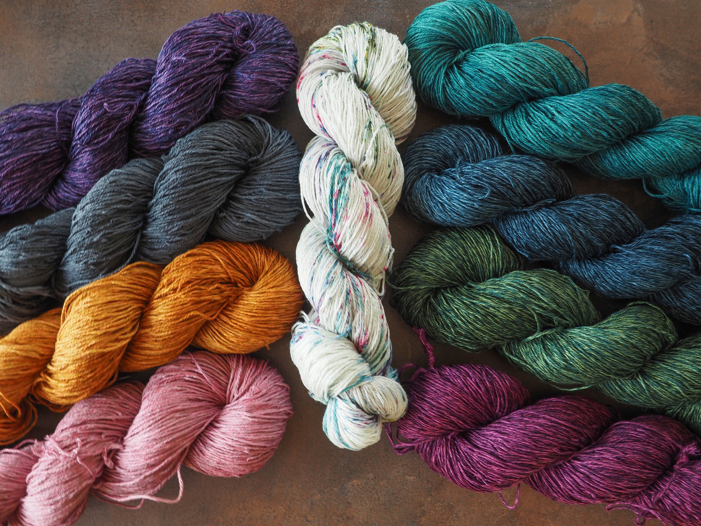 Dark & Stormy Full Set - dyed to order please allow 2-3 weeks for dyeing