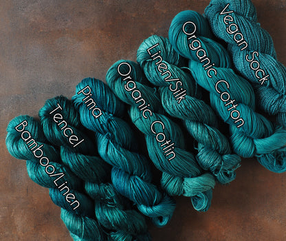 Dark & Stormy 25g skeins - *Please allow 4 weeks for dyeing*