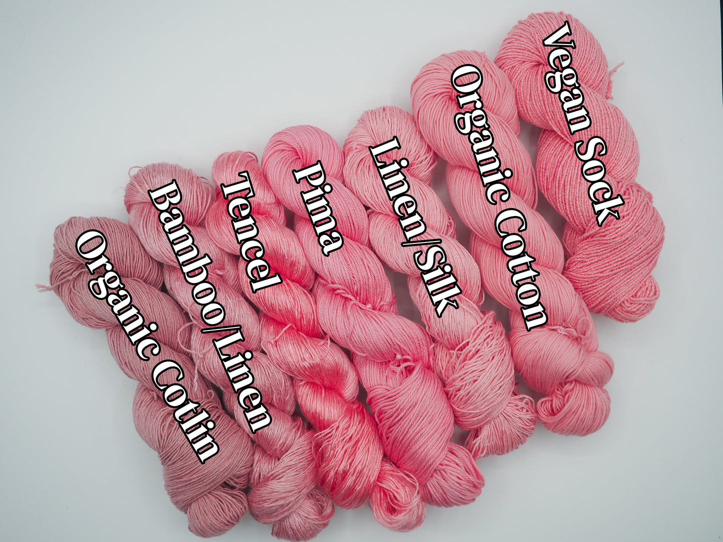 Spring Half Skeins (50g) - dyed to order please allow 3-4 weeks for dyeing